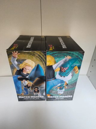 Coppia Figure Dragon Ball Z Match Makers