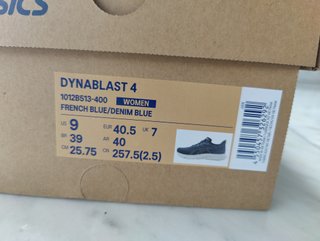 Zapatillas Asics Dynablast 4 Running Nuevas Talla