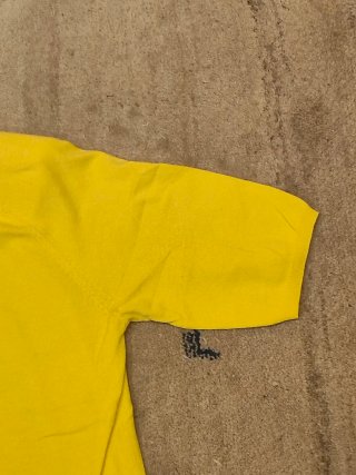 Jersey mujer manga corta amarillo L