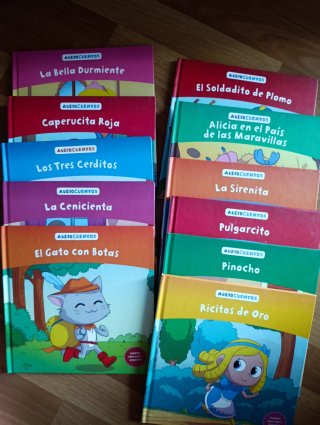 Lote 11 audiocuentos infantiles