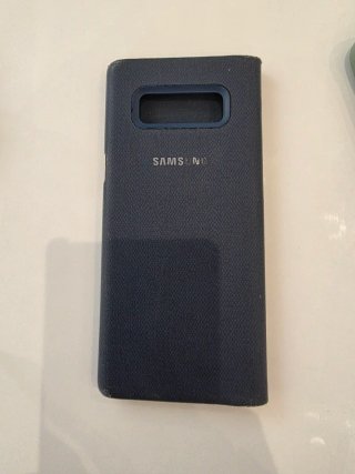 Custodia originale Samsung Note 8 LED Blu