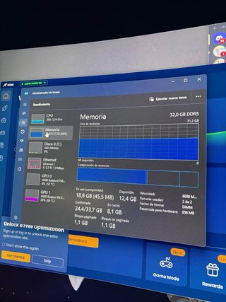 PC Gaming Ryzen 5 9600X + RX 9060 XT 16GB + 32GB 5