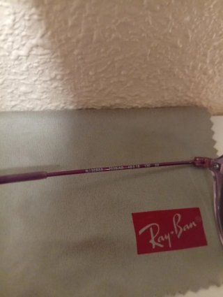 Gafas de Sol Ray-Ban Infantiles Moradas y Doradas