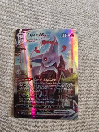 Carta Pokémon VMAX Espeon VMAX 310 PS