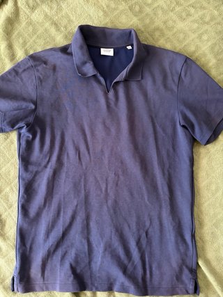 2 Camisas Polo GANT Flores Azul Rosa y celio azul