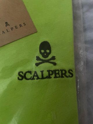 Camiseta Scalpers Verde Talla XL