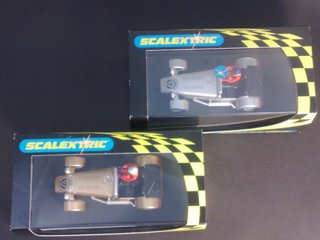 Scalextric Caterham 7 Dorado y Plata limitada 500u