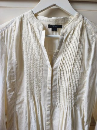 Blusa Sfera blanca talla L