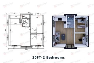 Casa modular desplegables,casa prefabricada
