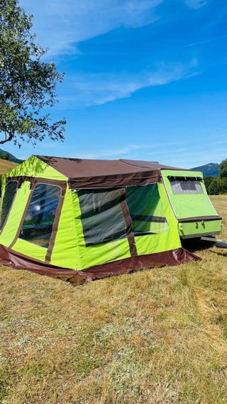 Carro tienda camping