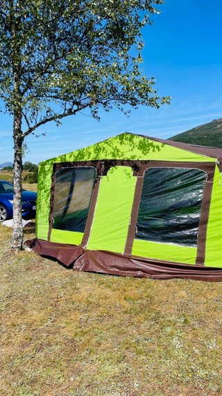 Carro tienda camping