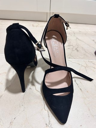 Zapatos de tacón negros