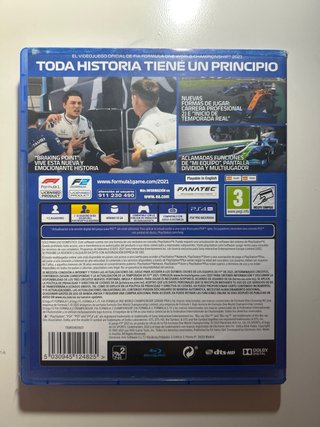 F1 2021 PS4 Juego Físico