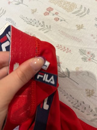 Bikini Fila Rojo Adolescente