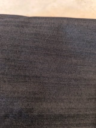 Retal tela gris tipo traje