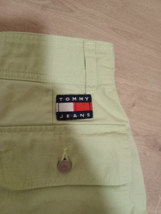 Shorts Cargo Tommy Jeans Verde Lima Vintage