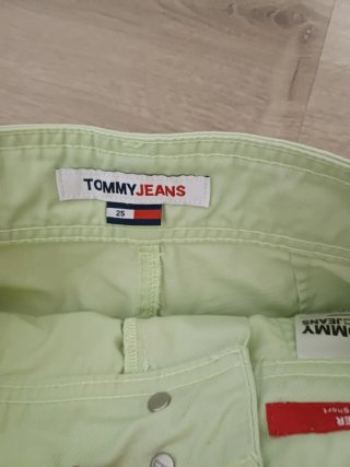 Shorts Cargo Tommy Jeans Verde Lima Vintage