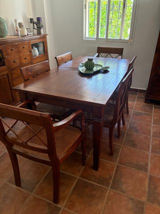 Conjunto Muebles Madera Comedor