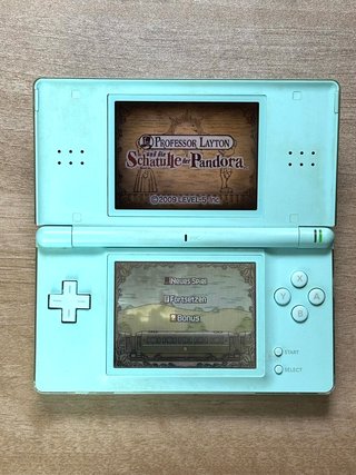 Nintendo Ds Lite Azzurro con caricatore (leggi de