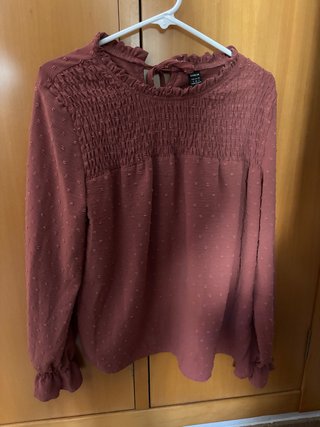 Blusa SHEIN roja talla M