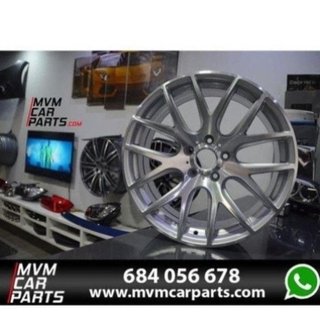 Juego de 4 Llantas 19 CSL Silver Polish BM093