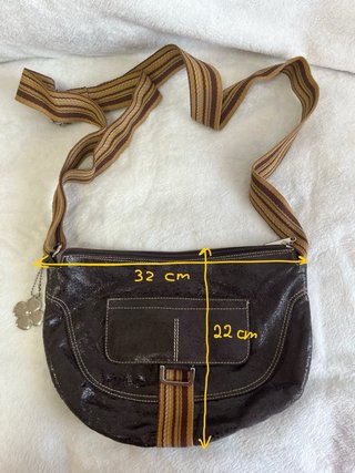 Bolso marrón oscuro Maridel