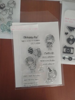 Pack Sellos Scrapbooking
