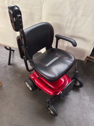 Silla ruedas con motor