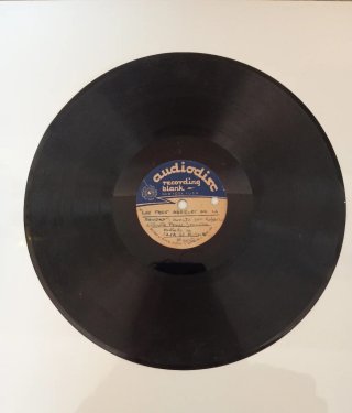 Disco antiguo de Programa de Radio Nacional