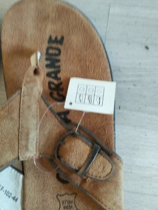 Sandalias Cabezagrande Marrones Hombre 44