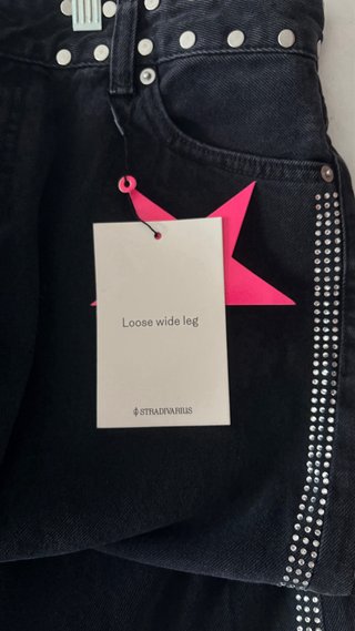 Jeans negros One Dilemma x Stradivarius
