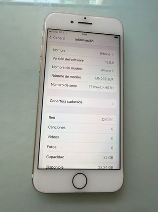 iPhone 7 32 GB Oro ( Leer Descripcion)