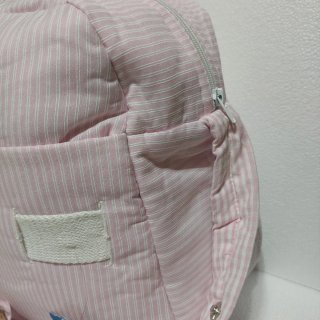 Bolsa de bebé Nenuco rosa a rayas