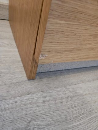 Cómoda de madera 3 cajones