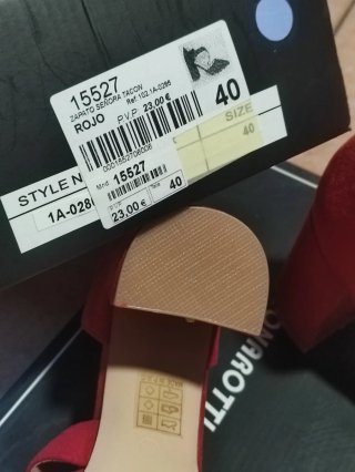 Zapatos de tacón Gazquez Bravo rojos