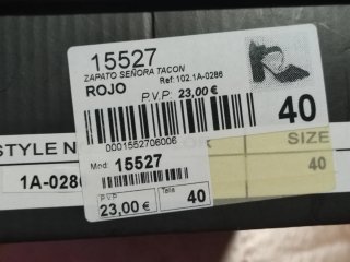 Zapatos de tacón Gazquez Bravo rojos