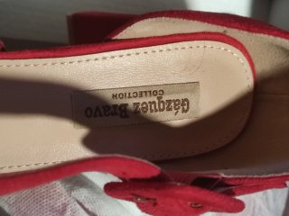 Zapatos de tacón Gazquez Bravo rojos