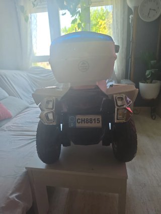 Moto Eléctrica Infantil Policía