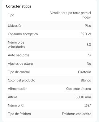 Freidora Selecline 2,5L 1800W Nueva