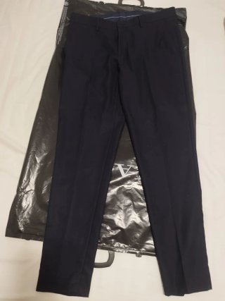 Traje Zara Azul Talla XL