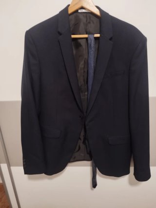 Traje Zara Azul Talla XL