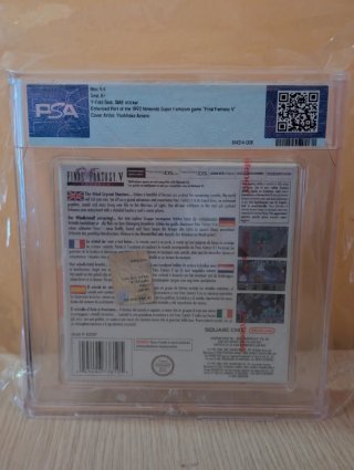 Final Fantasy V Advance PAL PSA 9.4 A+ sealed.