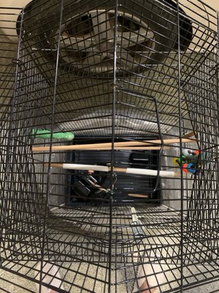 Jaula grande para pájaros