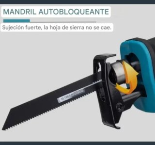 Sierra Sable Eléctrica Recargable (2 Baterías)