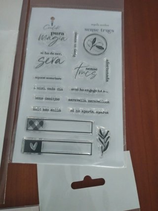 Pack Sellos Acrílicos Scrapbooking Nuevos