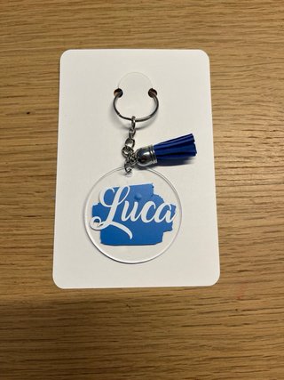 Llaveros personalizados con nombre