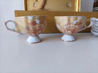 Juego de té japonés de porcelana
