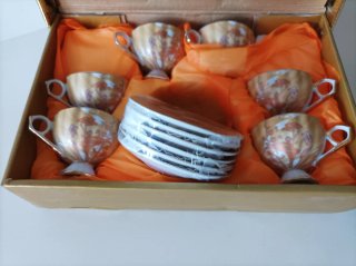 Juego de té japonés de porcelana