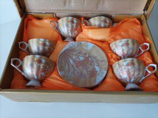 Juego de té japonés de porcelana