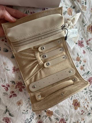 Joyero de viaje Parfois color beige